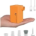 FLEXTAILGEAR - MAX Pump Plus Portable Air Pump with 3600mAh Battery USB Rechargeable Lightest Air Pump to Quick Inflate Defla