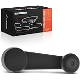 A-Premium Driver or Passenger Side Window Crank Handle | Compatible with Ford Fiesta 2011, Transit Connect 2010-2013, Textured Black