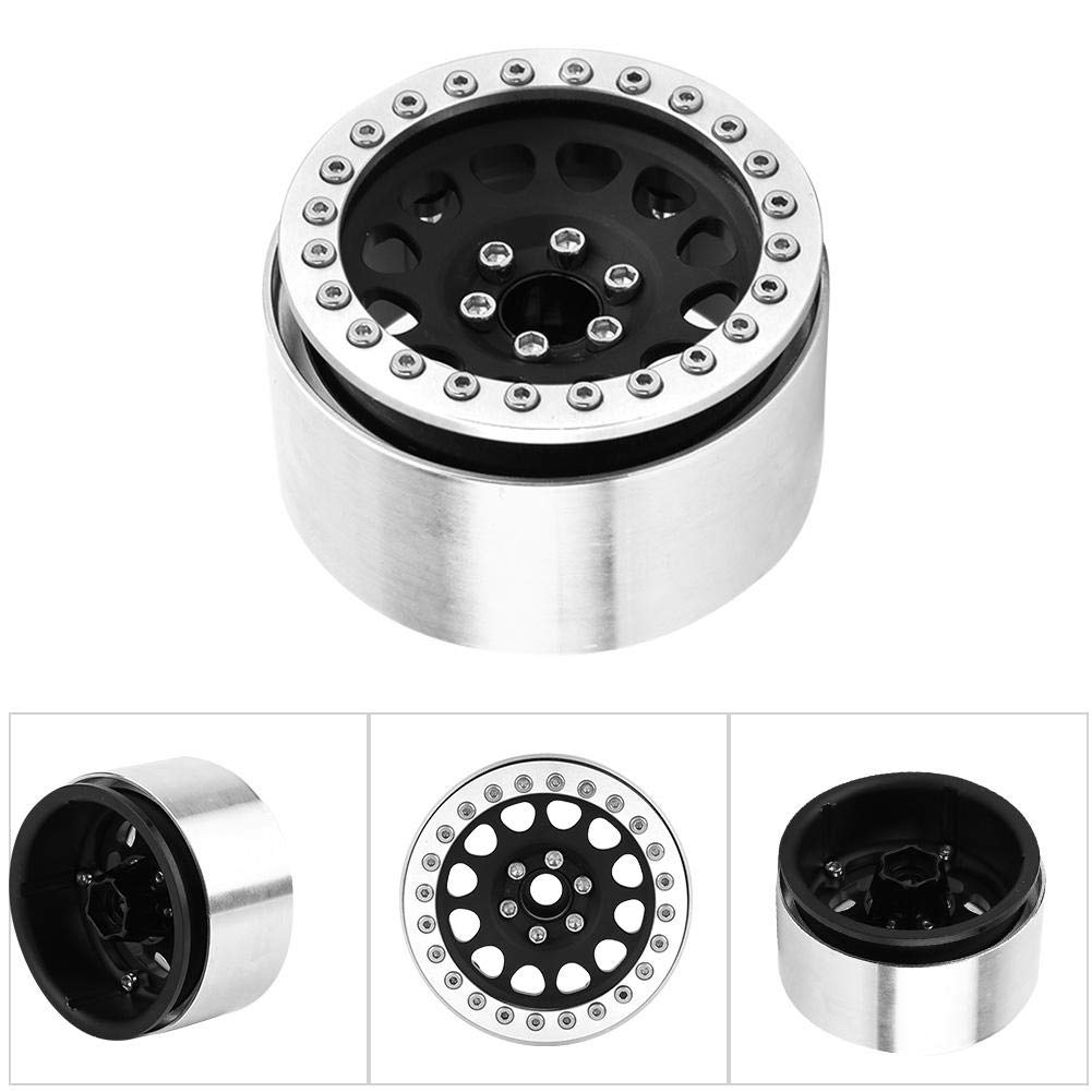 Jante de roue à billes en métal pour voiture RC ROCK Crawler, 1.55 pouces, pour 1/12 1/10 D90 TF2 Tamiya CC01 LC70 MST JIMNY Axial 90069 Rc  26