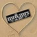 mr & mrs Wedding Sign 2017