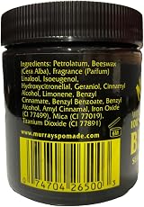Murray's Black Beeswax 3.5 oz Jar Pack of 3 view 2