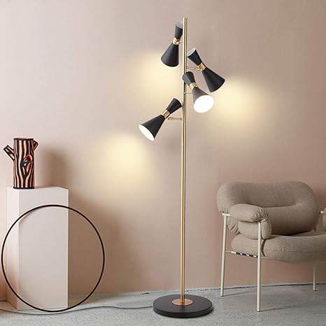 Floor Lamp Multi Source Horn Nordic Creative High Temperature
