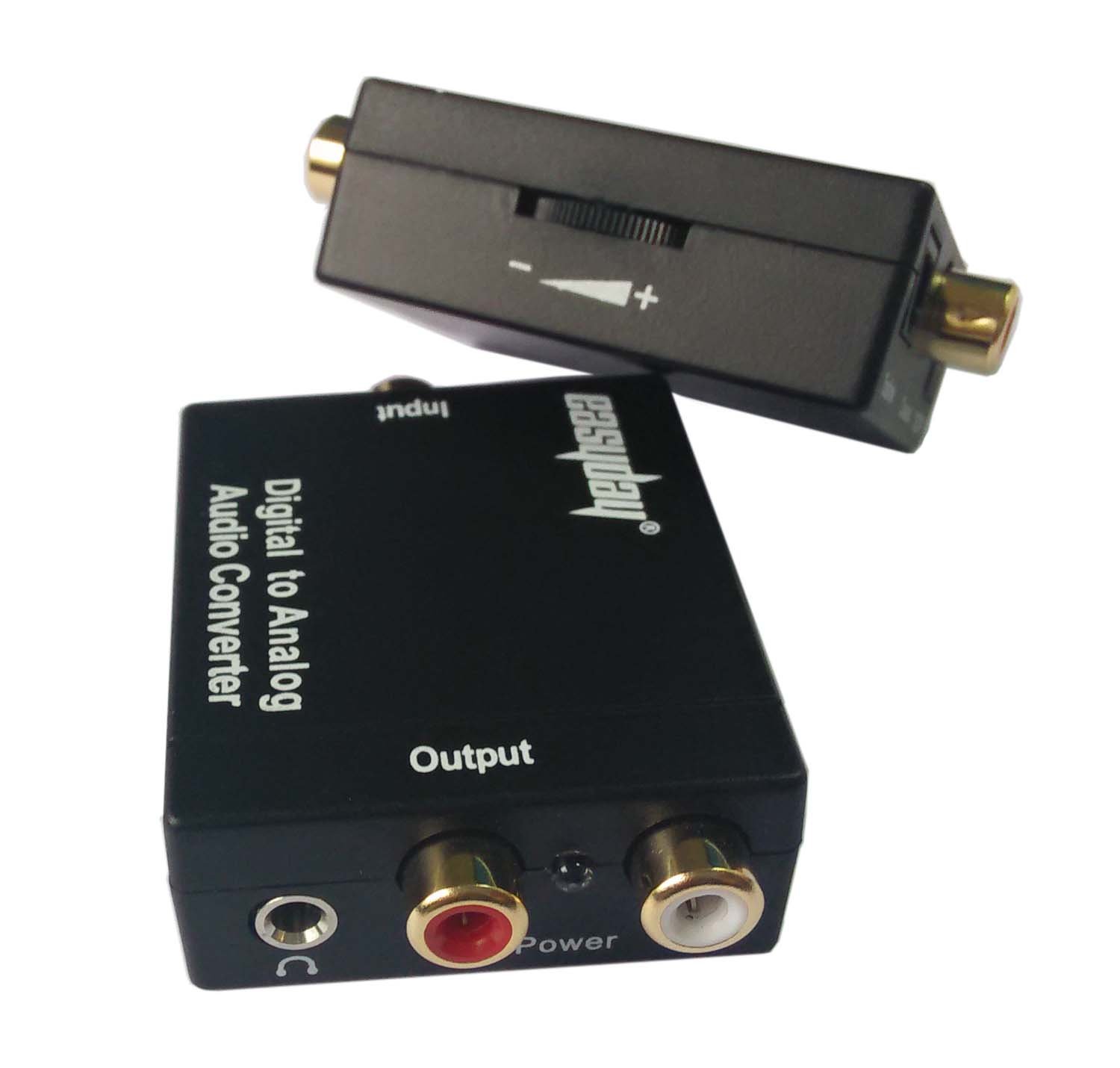 AUX Easyday digitale ottico RCA coassiale analogico convertitore audio con  ingressi per S/PDIF Toslink ottico e coassiale digitale e analogico uscite  RCA e cuffie 3.5 mm Registrazione e computer urban-earth.co.uk