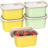 Hotbird 4 Pack Stainless Steel Snack Containers with Lids Reusable,for Kids Toddler Adults,12 oz Small Snack Box Containers for Overnight Oats Fruits Cookie Ice Cream,Air Tight