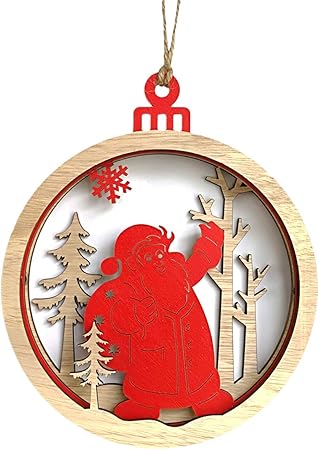 Addobbi Natalizi Vintage.Bestoyard Addobbi Natalizi Decorazioni Albero Di Natale Decorazioni Di Natale In Legno Babbo Natale Targhe Vintage Decorative Amazon It Casa E Cucina