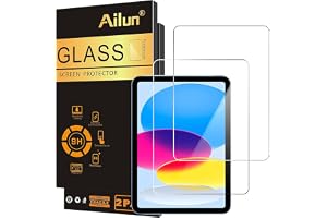 Ailun Screen Protector for iPad 11th A16 2025 [11 Inch] / 10th Generation 2022 [10.9 Inch], Tempered Glass [Face ID &amp;... ($7.99)