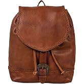 Myra Bag Women's Lobeth Leather Hairon Backpack - S-8151 One Size