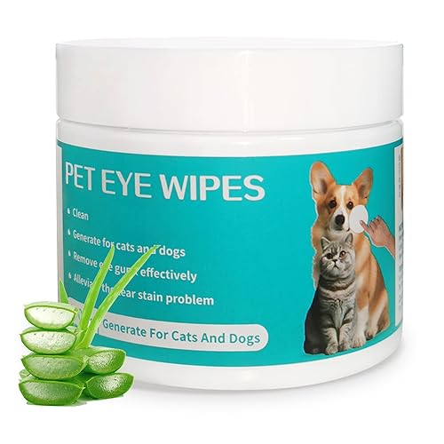 Pet Eyes Wipes for Dogs Cats, Soft Gentle Tear Stain Remover