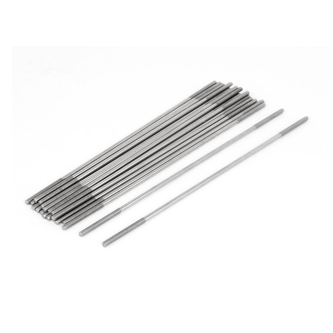 Sourcingmap M3x160mm 304 Stainless Steel Double End Threaded Stud Screw Bolt 20pcs