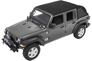 Bestop 5686335 Black Diamond All-New Trektop Soft Top 4-Door for the Jeep Wrangler JL