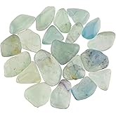 CRYSTALIS 100cts Natural Green-Fluorite Polished Raw Crystals, Loose Gemstone Wholesale Bulk Rough Jewelry Making Supply, Chakra And Healing Raw Stones, Wire Wrapping, DIY, Tumbling, Gem Collection