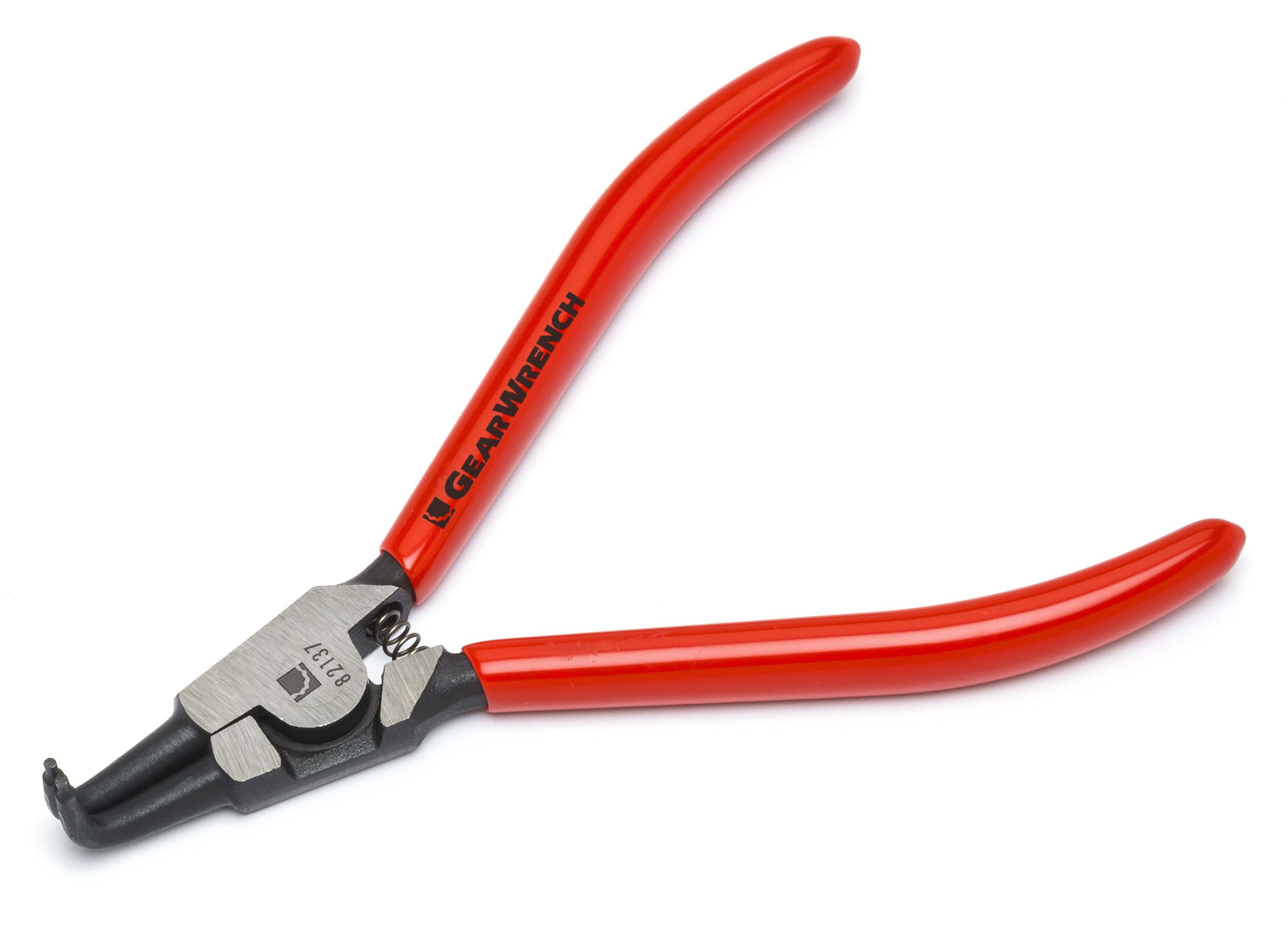 GearWrench 82137 7" 90° Fixed Tip External Snap Ring Pliers, Black