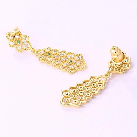 Amazon Co Jp Sdhisi Iu ピアス 女性 イヤリング アレルギーフリー 可愛い 二次元 琺瑯彩 ロング 925 シルバー ヴィンテージ スタッドピアス レディース 色 As Photo ホーム キッチン