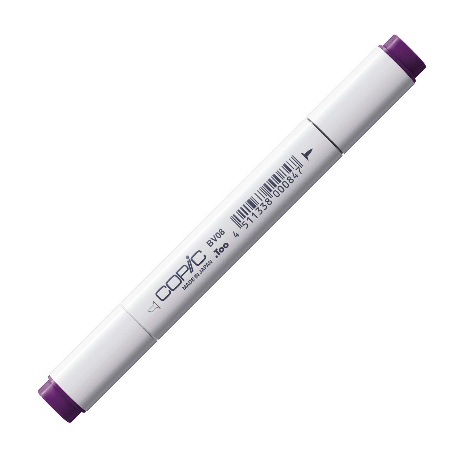 COPIC Classic Coloured Marker Pen - (BV-08) Blue Violet, For Art & Crafts, Colouring, Graphics, Highlighter, Design, Anime, Professional & Beginners, Art Supplies & Colouring Books