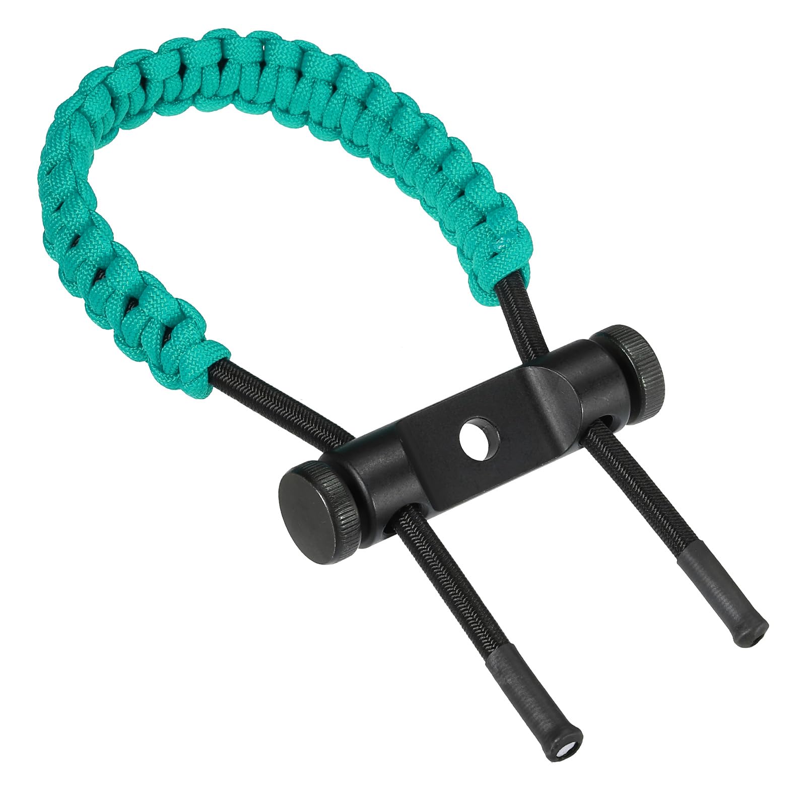 PATIKIL Archery Bow Wrist Sling, Adjustable Compound Braided Wrist Strap for Bow Target Shooting, Cyan