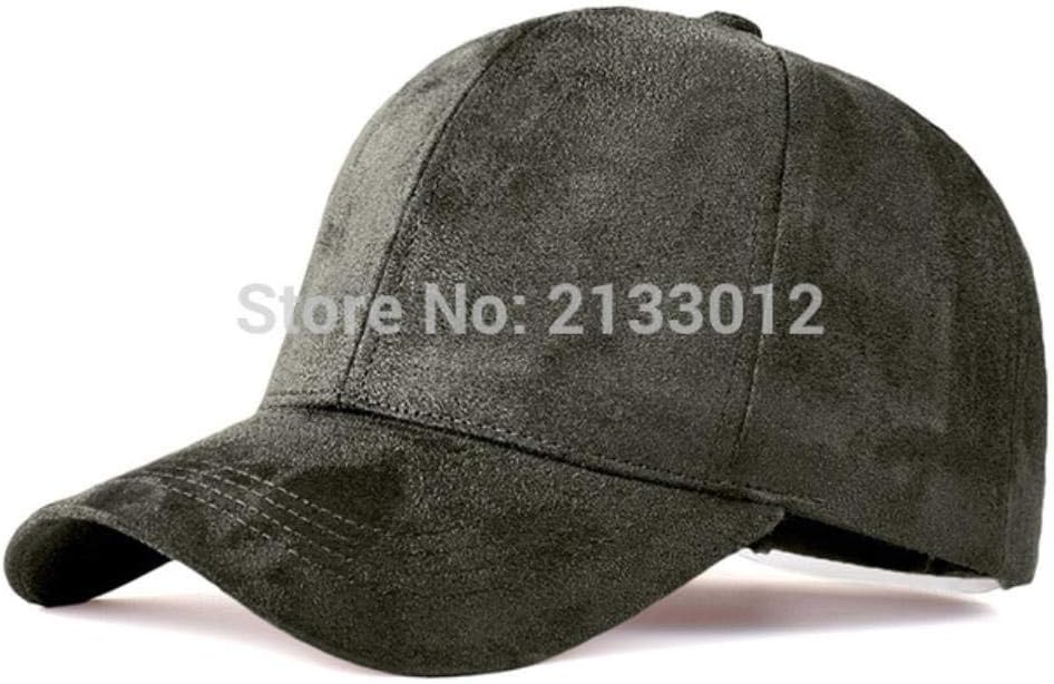 suede grey baseball cap