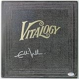 PSA/DNA Eddie Vedder Pearl Jam Vitalogy Signed Album Cover W/ Vinyl - Certified Authentic