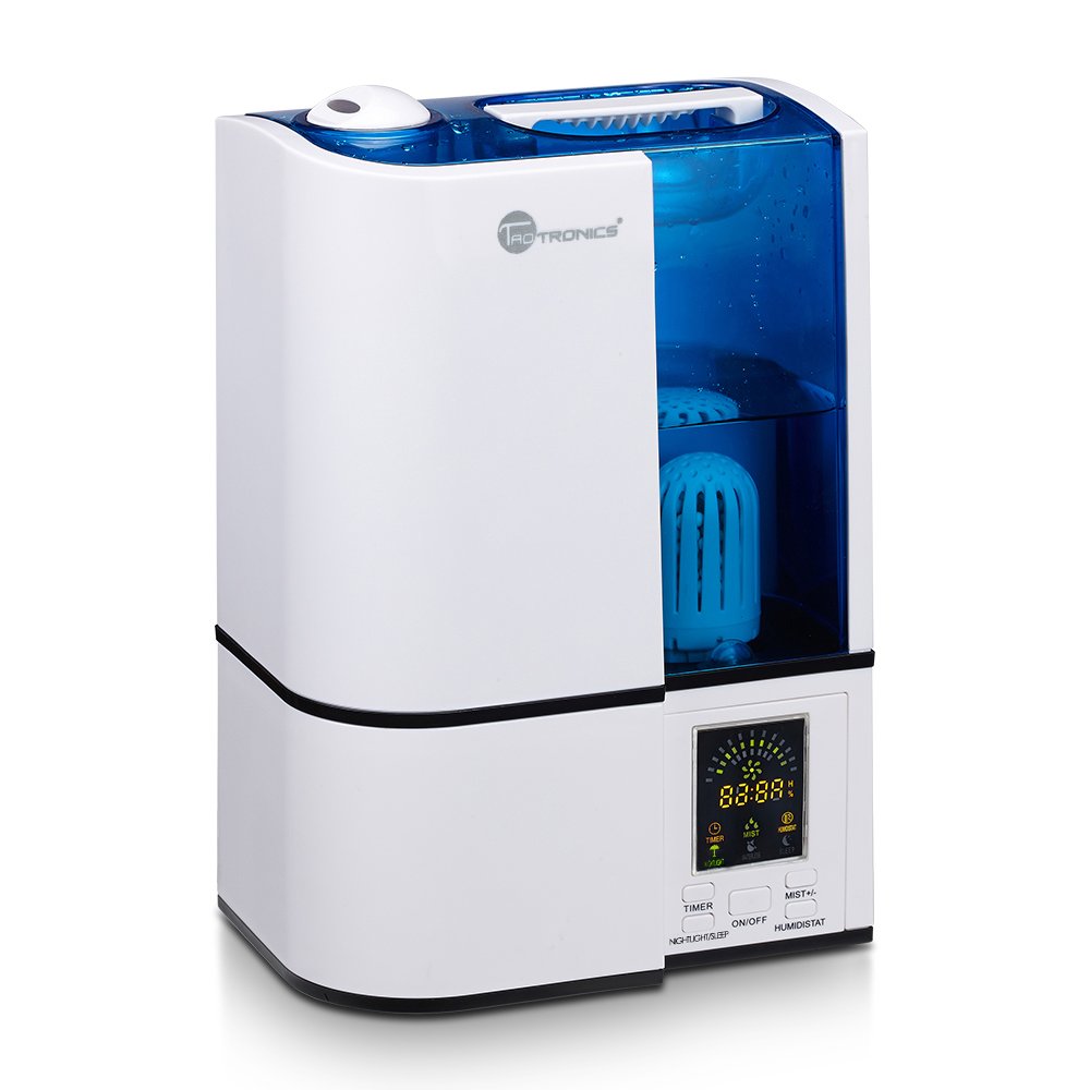 Advanced Humidifier With Led Display Taotronics Cool Mist Humidifier Ultrason.. 25 615KQP9k8cL
