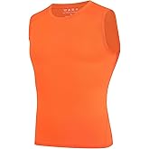 MOVILBENES Boys Compression Shirt Sleeveless Youth Basketball Football Baseball Undershirt Quick Dry Kids Athletic Tank Tops