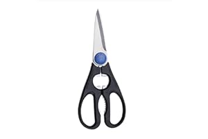 HENCKELS 7-Inch Stainless Steel Multi-Function Ultra Sharp Kitchen Shear - Detachable, Kitchen Scissors for Chicken Fish Meat