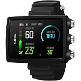 SUUNTO Eon Core Wrist Computer with USB, Compact Dive Computer with Brightness Screen, Easy to Read in Darkness Underwater, Long Battery Life, Black