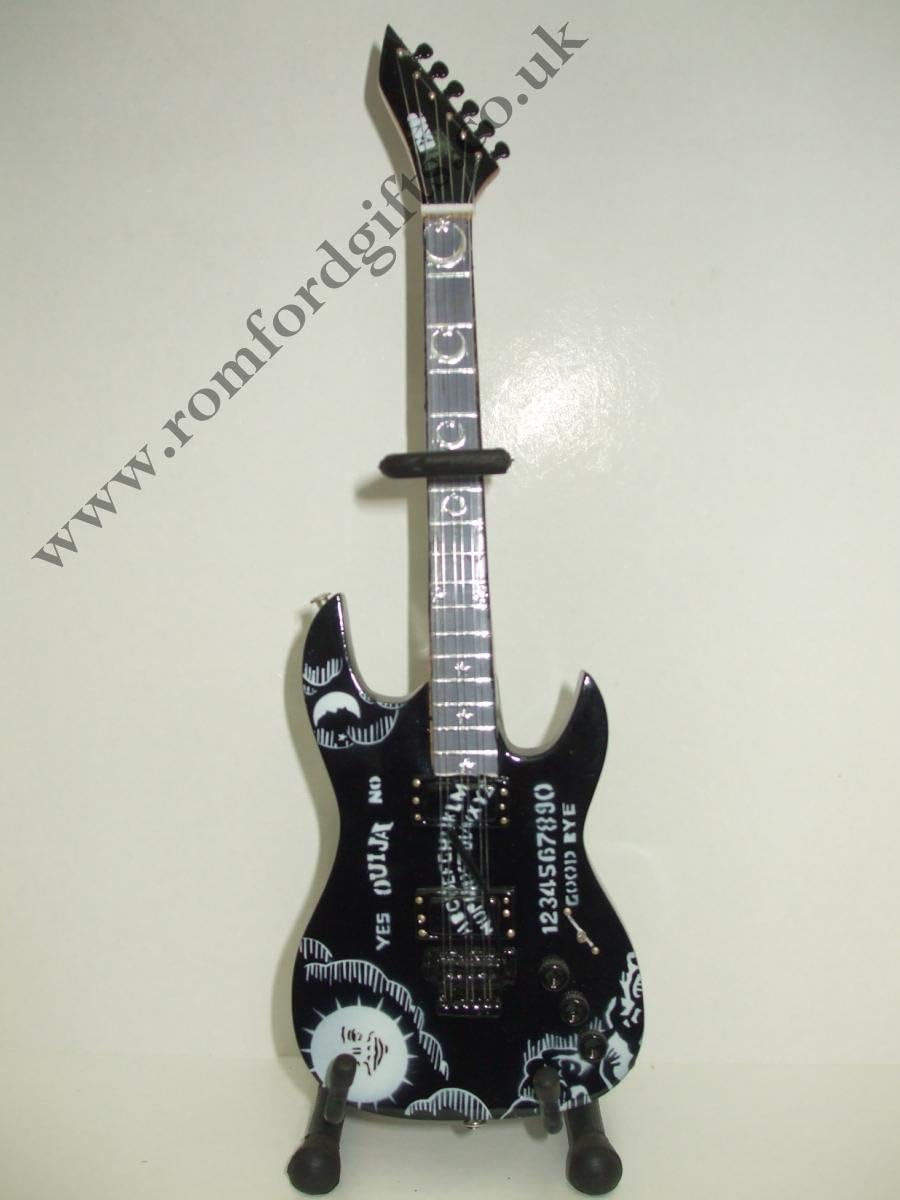 METALLICA KIRK HAMMET ESP OUIJA Miniature Guitar