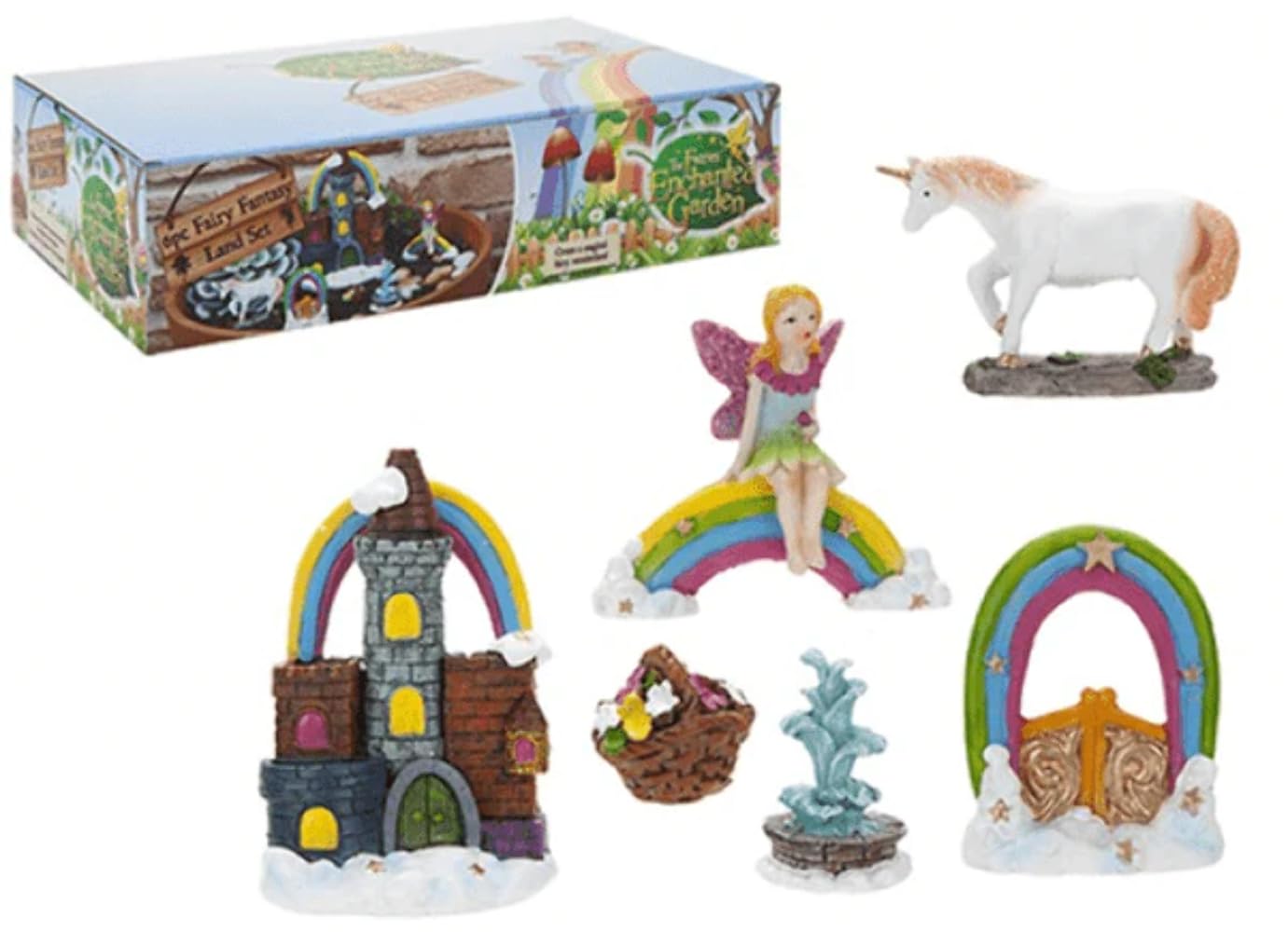 PMS SECRET FAIRY GARDEN FANTASY LAND SET