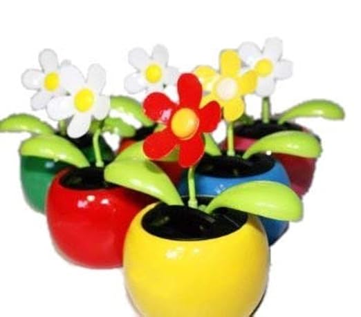 HAAC 4er Set Solar Wackelblume Blume