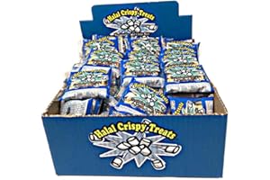 ADENAUER Halal Crispy Treats, Marshmallow and Crispy Rice 64 Count X 33g