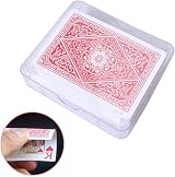 pengxiaomei Two Decks Poker Cards PVC Waterproof Plastic Coated Black Red view 5
