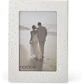Nambe Dazzle 4x6 Picture Frame, Silver | Silver-Plated Metal, Tabletop Display, Photo Frame, Wedding Gift, Home D&eacute;cor