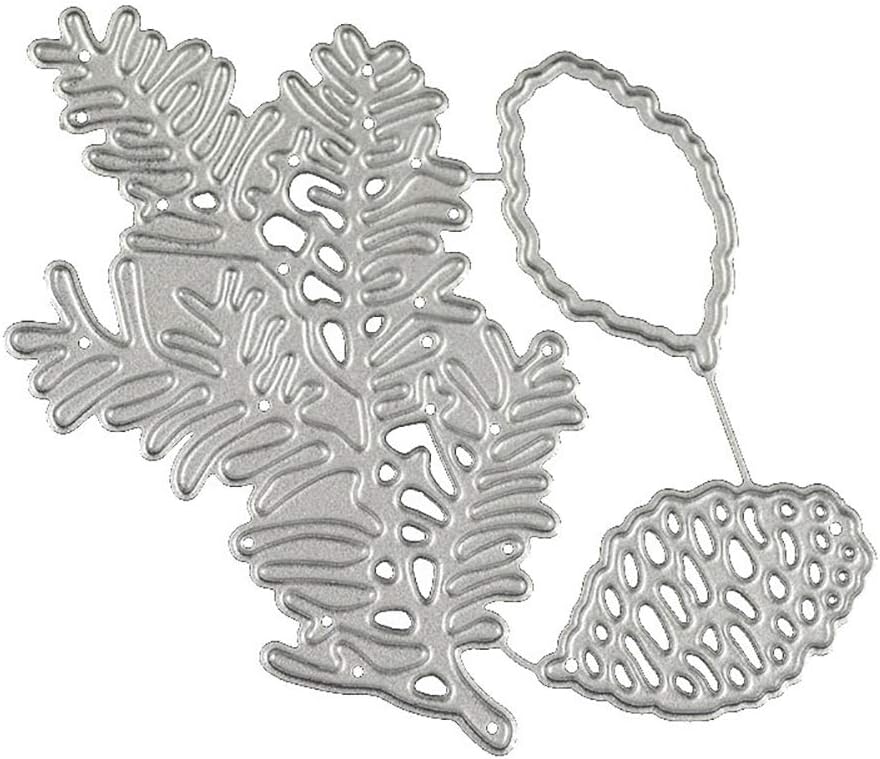 Clearance 1Set Pine Cone Metal Cutting Dies DIY Scrapbooking Paper Card Decorative Embossing Stencil