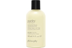 philosophy purity made simple one-step facial cleanser- with meadowfoam seed oil – gently cleanses & melts away dirt, oil & stubborn makeup – paraben free face wash