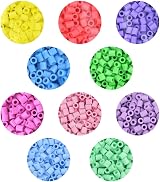Hama Midi Beads Bucket ~10,000 Assorted Pastel Beads Mosaic Kit for Kids view 2