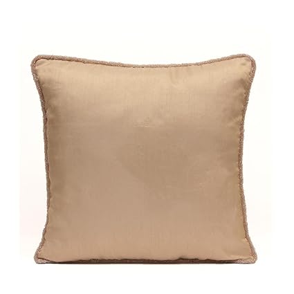 Amazon Com The White Petals Gold Euro Pillow Sham Cover With