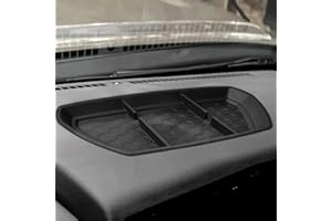 TACOBRO Interior Dashboard Storage Organizer Compatible with Nissan Frontier 2022 2023 2024 Accessories, Frontier Pickup Truck Secondary Storage Box Insert Dash Mounted Holders, Not fit 2025