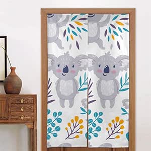 34 X 56 pulgadas (86x143 cm) Cortinas de dormitorio para hombre Koala