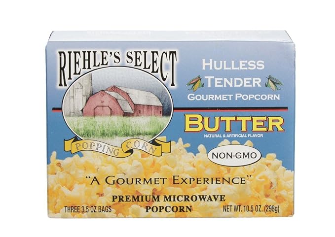 Riehles Select Popping Corn pochoclos de manteca para ...