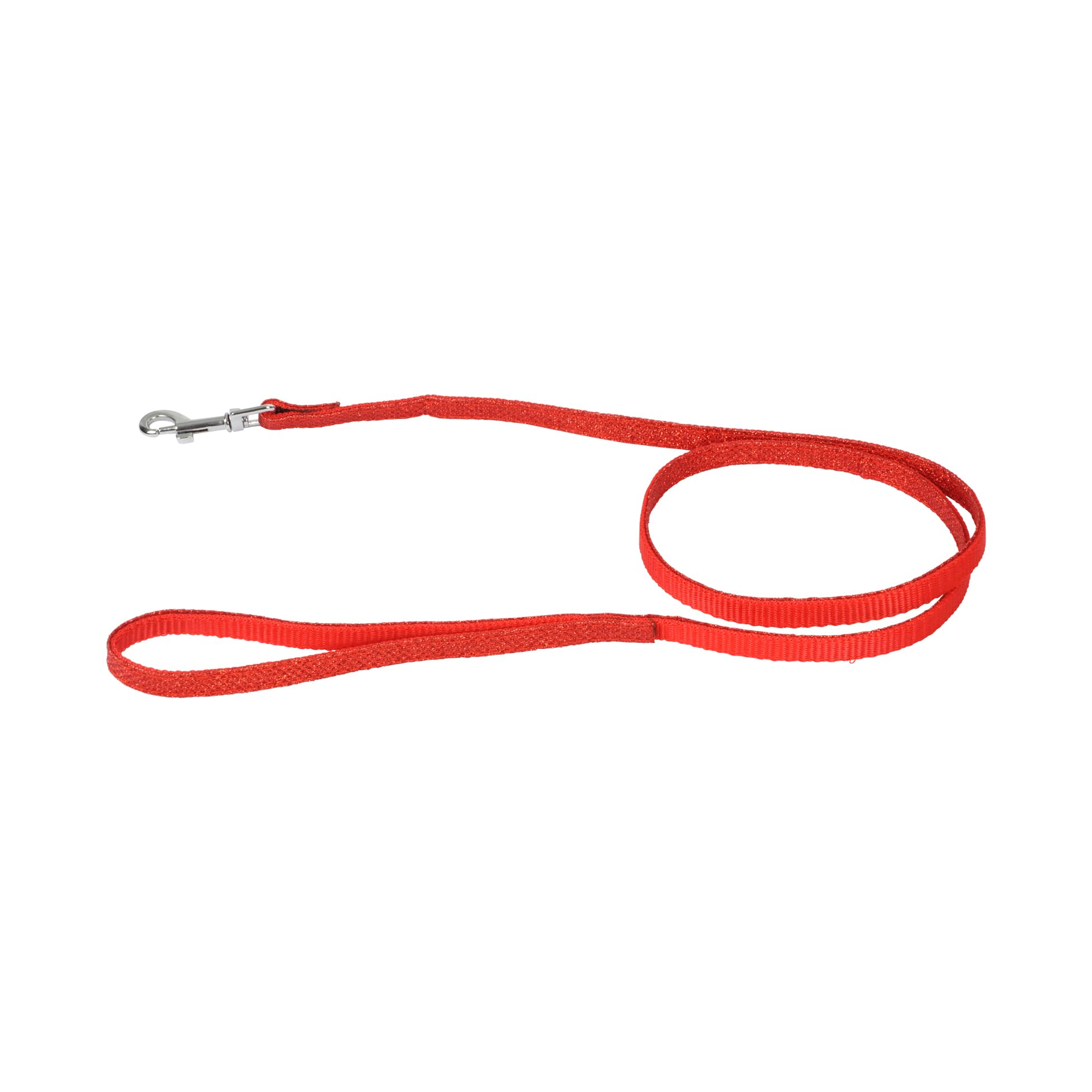 Love Story Glitter Cat Lead 100 cm Red