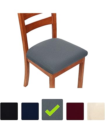 Amazon Co Uk Dining Chair Slipcovers Home Kitchen