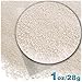 The Crafts Outlet 1-oz/28-g Opaque Finish, Glass, Microbeads 0.6mm, Ideal for Caviar Nails, Opaque Pearl