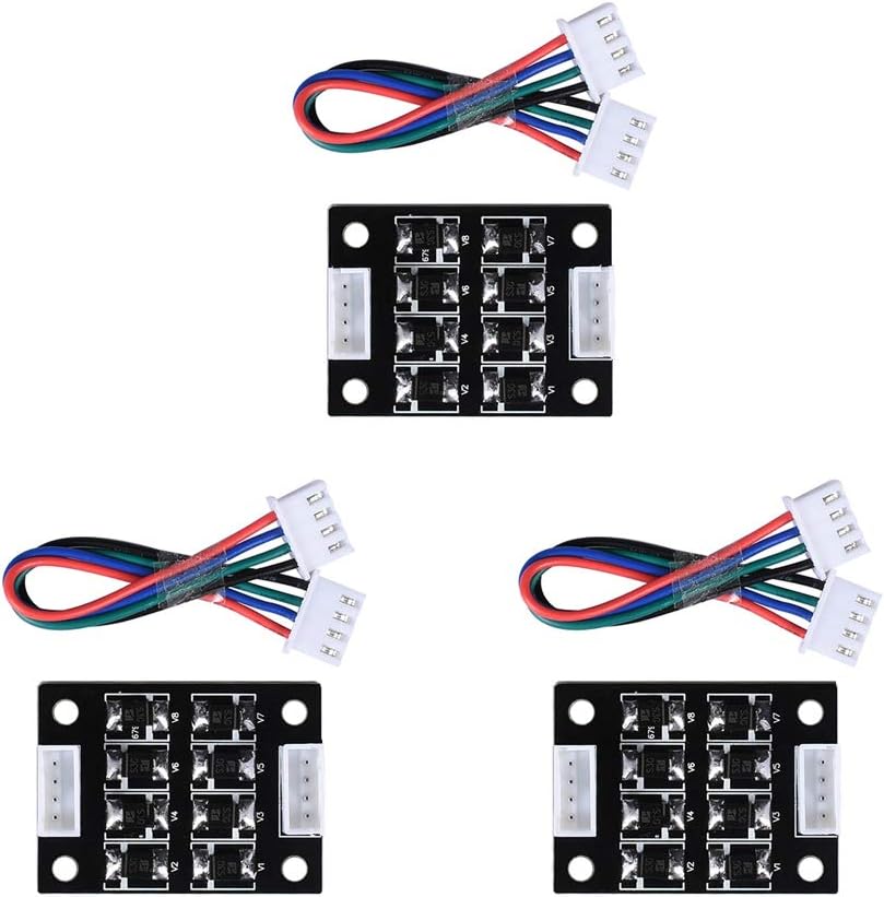 Aysimple TL Smoother Addon Module for Pattern Elimination Motor Clipping Filter 3D Pinter Stepper Motor Drivers Accessories for A4988 DRV8825 (3 Packs)