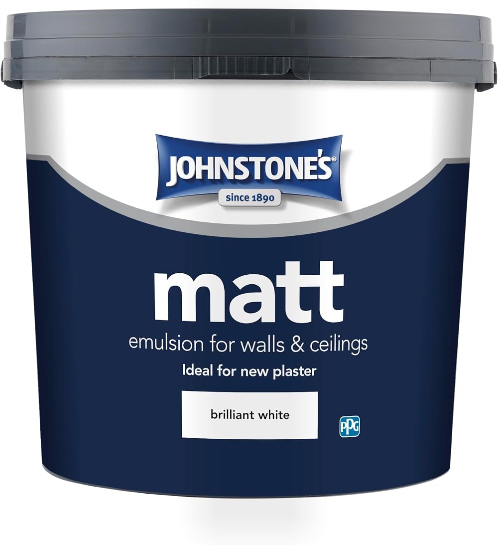 Johnstone's Jonmat Contract Matt Emulsion Brilliant White 5 Litre