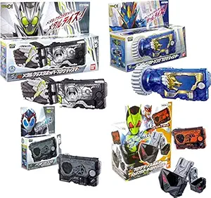 Bandai Kamen Rider Zero-One Power Up Form Transform Set DX Rampage Gatling / Metal Cluster Hopper / Punching Kong / Progrise Holder & Rushing Cheetah Progrise Key Set of 4