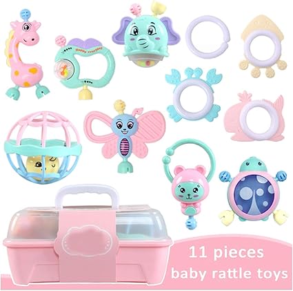safe baby rattles