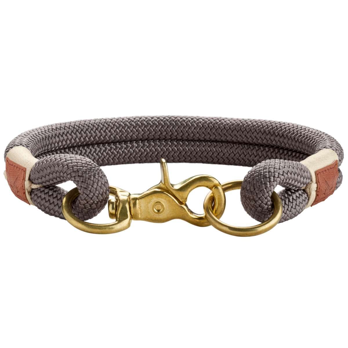 HUNTER Collar Sansibar Rantum Rope, 60 cm, Grey