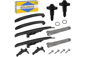 GOLKNHA Cam Timing Chain & Guide Tensioner Kit Compatible with Can-Am Renegade Outlander 500 570 650 800 Commander 800 Defend