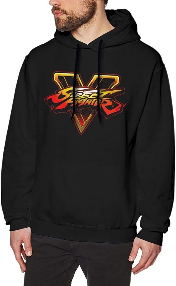 Amazon Street Fighter ストリートファイター パーカー メンズ 秋服 長袖 フード付き メンズ Tシャツ パーカー ヒップホップ ストリート レディース Hiphop スウェット コットン プルオーバー フーディ 冬 ウェットパーカー ベーシック トレーナー パーカー 通販