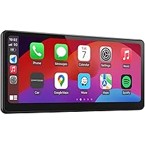 Amazon.com: [2025 Fully Laminated Screen] CarpodGo T3 Pro Portable 
