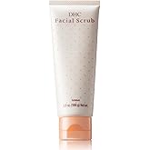 DHC Facial Scrub, Gentle Exfoliating Scrub, Creamy Microbead-Free Cleanser, Smooth, Hydrating, Clearer-Looking Complexion, Ideal for All Skin Types, 3.5 oz. Net wt.